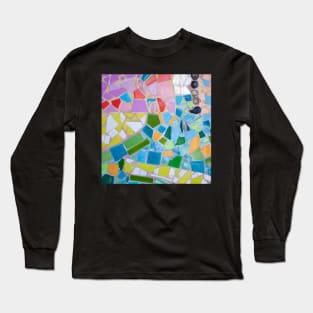 Colourful Ceramic Pattern Long Sleeve T-Shirt